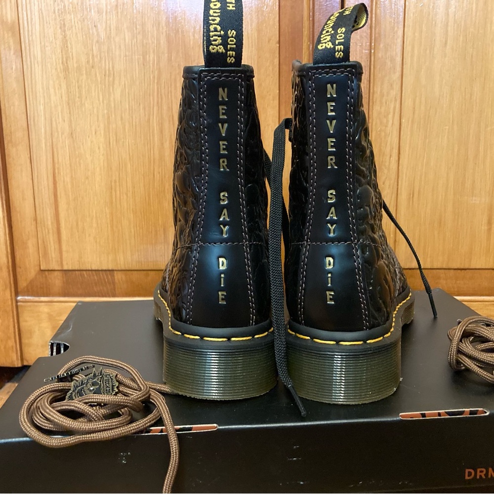 2022 Dr. Marten Goonies High Top Leather Booth - Picture 5 of 7
